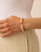 PAVOI Cuff Bracelet Set, 14K Gold Plated, Yellow Gold