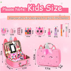 Heaning Real Kids Makeup Girl Toys - Safe / Non-Toxic / Washable