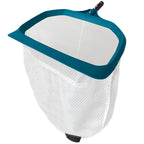 POOLWHALE Pool Skimmer Net - Upgrade Swimming Leaf Rake with Extra Wide Scoop Edge, Fine Mesh Nets for Pool Cleaning Leaves, Debris (Not Pole)