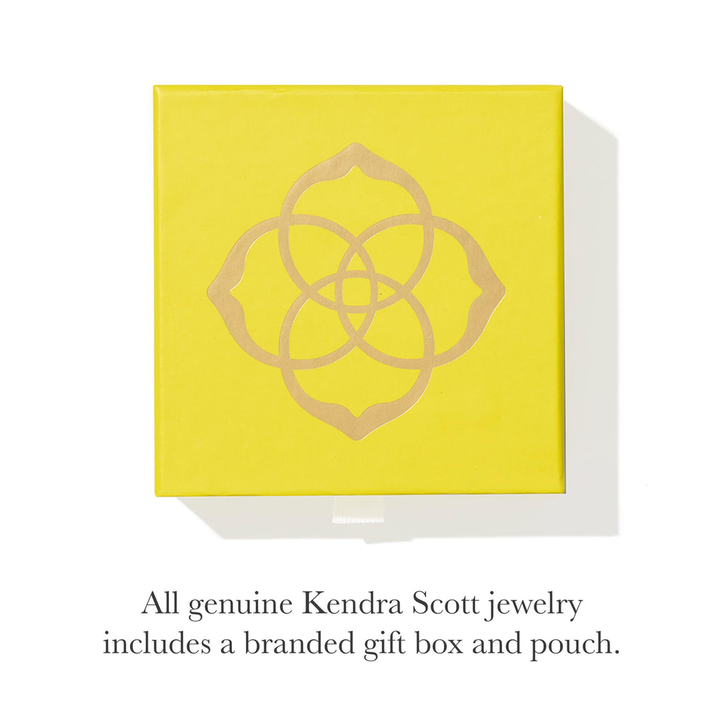 Kendra Scott Ari Heart Stretch Bracelet, 14k Gold Plated Brass, Drusy Quartz, Fashion Jewelry for Women