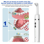 Tooth Polisher,Teeth Polishing Kit for Daily Cleaning,Polishing Then Whitening of Tooth (Professional Toothpaste Include),USB Rechargeable Dental Polisher with LED Light,6 Heads,5 Speed Modes
