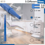 Sterile Disposable Dermal Curettes, Easy Peel Packing - Box of 10 (3.00 mm)