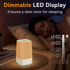 Sunrise Alarm Clock with Sound Machine, Gentle Wake Up Light for Bedroom