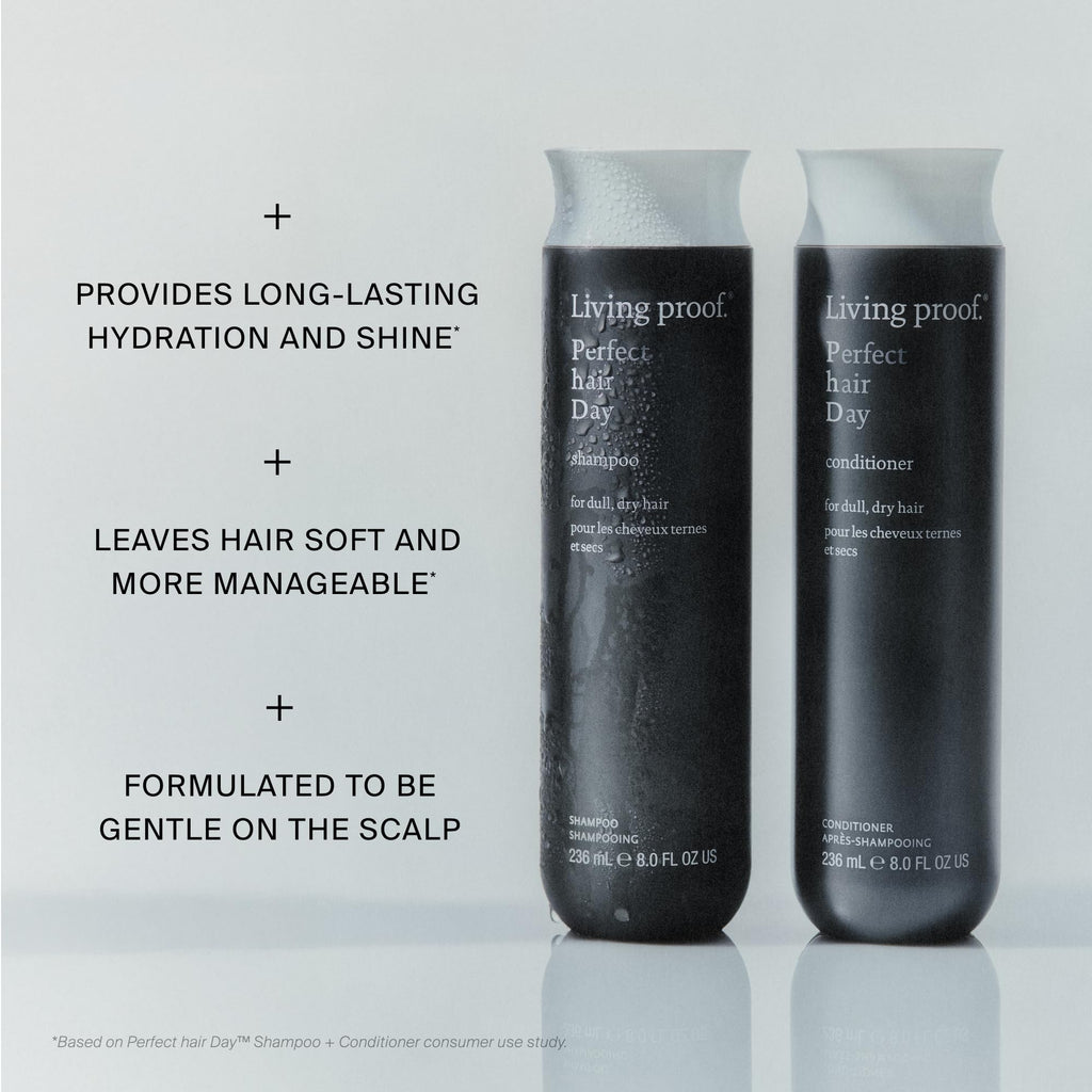 Living Proof Perfect Hair Day Shampoo – Silicone-Free, Sulphate-Free Haircare for Smooth, Shiny Hair, Colour-Safe, Suitable for All Hair Types
