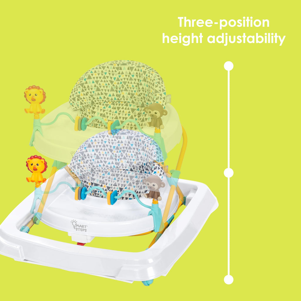 Smart Steps Trend Walker®, Zoo-ometry White