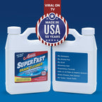 2 Pack Professor Amos Superfast Drain Cleaner Clears Clogs in Minutes Dissolves Hair, Grease & Grime Superfast!