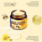 OSFRIAGE Bee Venom Joint Gel, Professional Bee Venom Ointment,Bee Venom Cream,Bee Venom Joint and Bone Cream for Back, Knee, Hands, Neck, Feet -60g (2PCS)