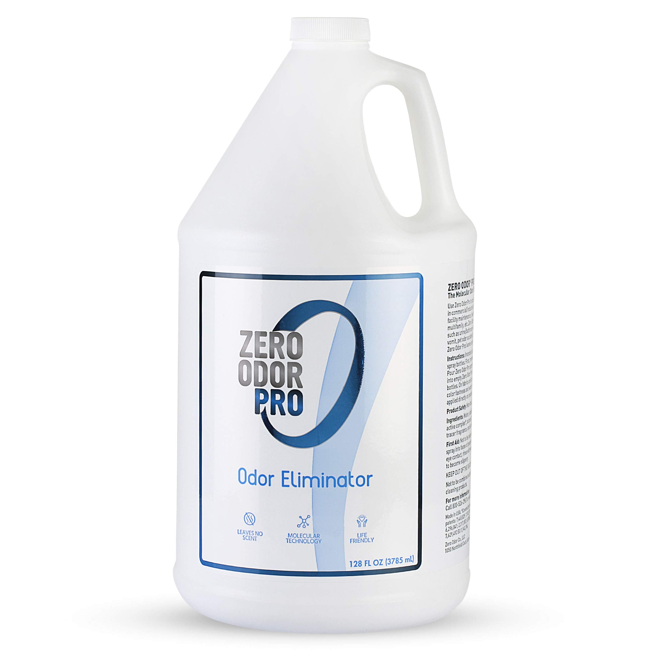 Zero Odor Pro Commercial Odor Eliminator Refill, Room Deodorizer, 128 oz