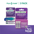 Oncology Lip Balm USDA Organic, Hydrate Dry, Parched Lips. Moisturizing -3 Pack