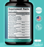 NUTRALAVA Sea Moss Capsules - Irish Sea Moss Black Seed Oil Ashwagandha - Immune Thyroid Joint & Gut Support - Gluten-Free Non-GMO GMP - 60 Count