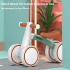 SEREED Baby Balance Bike for 1 Year Old Boys Girls 12-24 Month Toddler Balance Bike, 4 Wheels Toddler First Bike, First Birthday Gifts