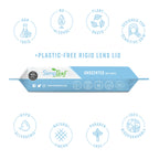 Simpleaf Flushable Wet Wipes Unscented | Plastic Free, Paraben & Alcohol Free | Hypoallergenic & Safe for Sensitive Skin | Soothing Aloe Formula | Adult Toilet Wipes (12 x 50 Counts Pack) 600 Counts