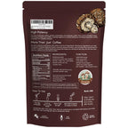 Bunkell Mushroom Coffee, Adaptogenic 6 Mushrooms with Lion's Mane, Reishi, Cordyceps, Shiitake, King Trumpet & Turkey Tail, Instant Coffee Powder for Energy, Digestion & Immune Support, 30 Servings