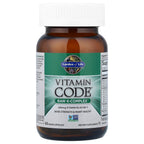 Garden of Life Vitamin K2 and K1, Vitamin Code Vegan K Complex Vitamin for Bone Strength and Heart Health, Omega Rich Flax Seed Oil, Trace Minerals, Probiotics, 60 Day Supply