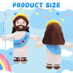 Yelakey Jesus Plush Doll,Jesus Stuffed Plushie for Kids Easter Christmas