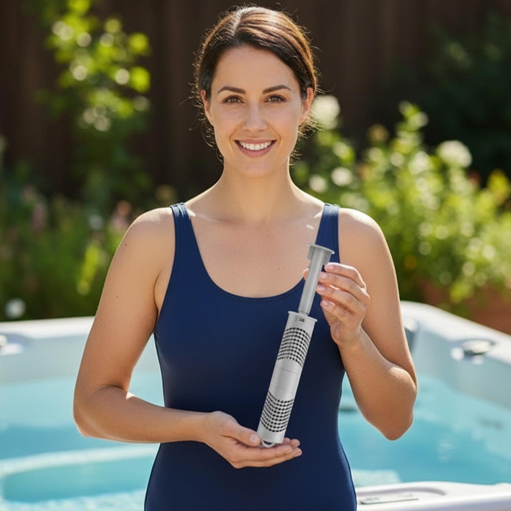 Hot Tub Mineral Silver Ion Cartridge Sticks (3 Gray) for Traditional Spas Care - NOT for Salt/IQ Systems - 12-Month Fresh, Crystal-Clear Water Treatment - Controlled 1.05% Ag+ Release Technology