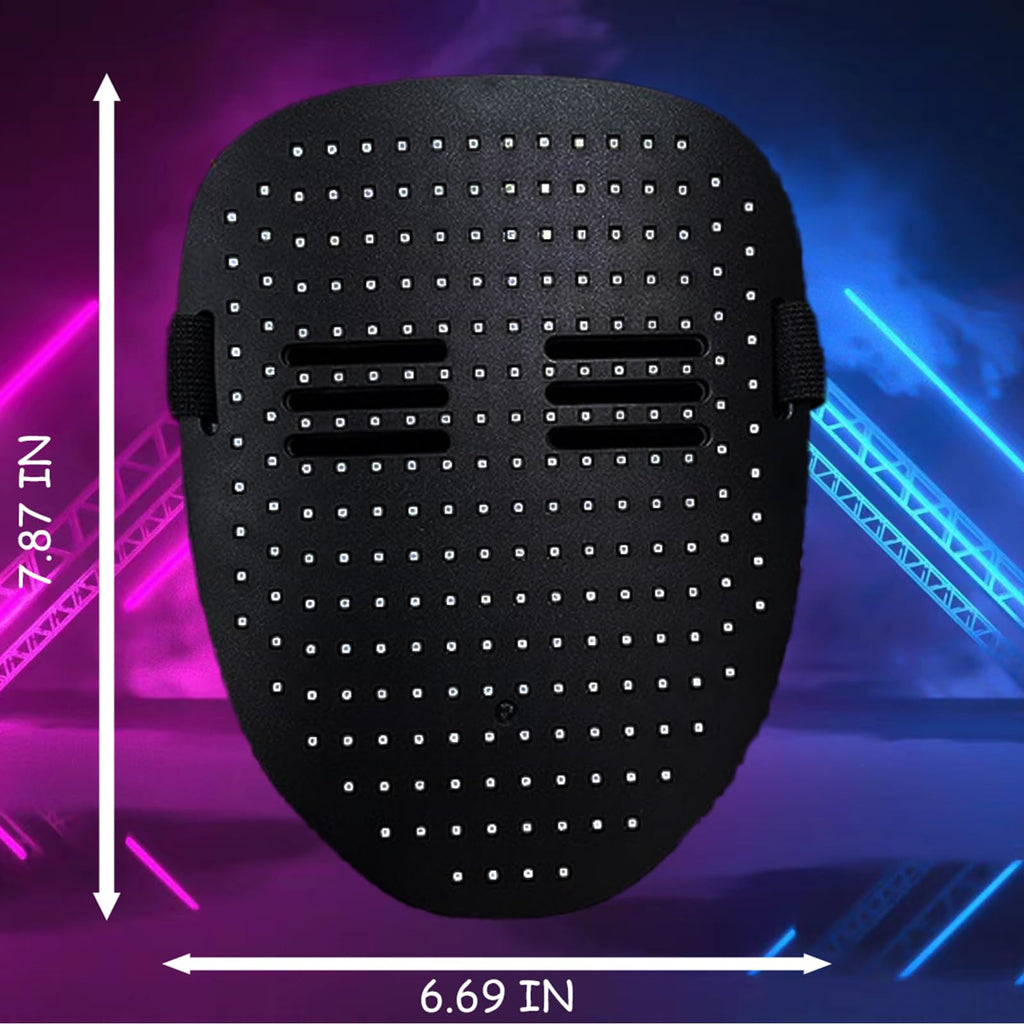 JDBMAOYE LED Light Up Mask with Gesture Sensing,Perfect Gifts for Teen Boys