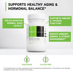 DAVINCI Labs Micronized DHEA 25 mg - Dietary Supplement to Support Immune System, Thyroid Health and Healthy Hormone Levels* - with 25 mg Micronized DHEA - Gluten-Free - 90 Vegetarian Capsules
