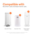 Munchkin Arm & Hammer Diaper Pail Refills, Lavender, 8 Pack