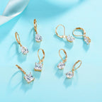 MDFUN Dangle Drop Earrings for Women Teardrop/Round/Oval/Square