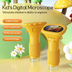 WINWEND Kids Microscope Pocket Microscope -1000X Portable Microscope for Kid | Photo and Video Mini Microscopes | 2'' Digital Little Scientist Microscopes for 3-10 Age Years Old Boys Girls Toys Gifts
