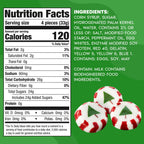 Bulk Christmas Peppermint Nougats 2 lb Pack - Soft Chewy Mint Candy with Green Christmas Tree Center - Individually Wrapped Holiday Candies for Candy Bowls, Parties & Gifts (Approx 110 Pieces)