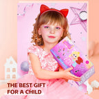 Kids Makeup Sets for Girls Toys - Washable Makeup for Kids with Mirror, Real Dressing Table with Stand, Princess Play Makeup Kit Perfect for 3 4 5 6 7 8-12 Year Old Girls Birthday & Christmas