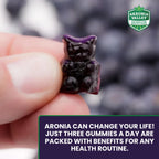 Akronia Valley Aronia Berry Gummies | 45 Vegetarian Gummies | Pack of 1 | Immune Support, for Health and Wellness, Delicious Aronia Flavor