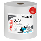 Wypall PowerClean X70 Medium Duty Cloths, Jumbo Roll, 820 Towels (41600)