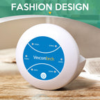 Veicomtech Portable Ionic Detox Foot Bath Machine, Ionic Detox Foot Spa Chi Cleanse with 5 Liners for Home Use Spa Club Salon Travel Holiday Gift, One touch to Start, Blue Without Tub