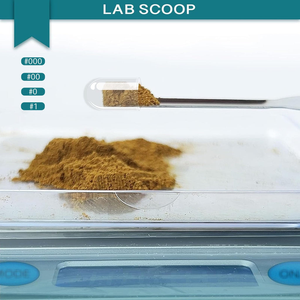 LELELUK Filling Tool Kit - Home & Lab Supplies with Micro Funnels & Lab Scoops - Complete Set with Instruction for Material Filling #000 00 0 1 2 3