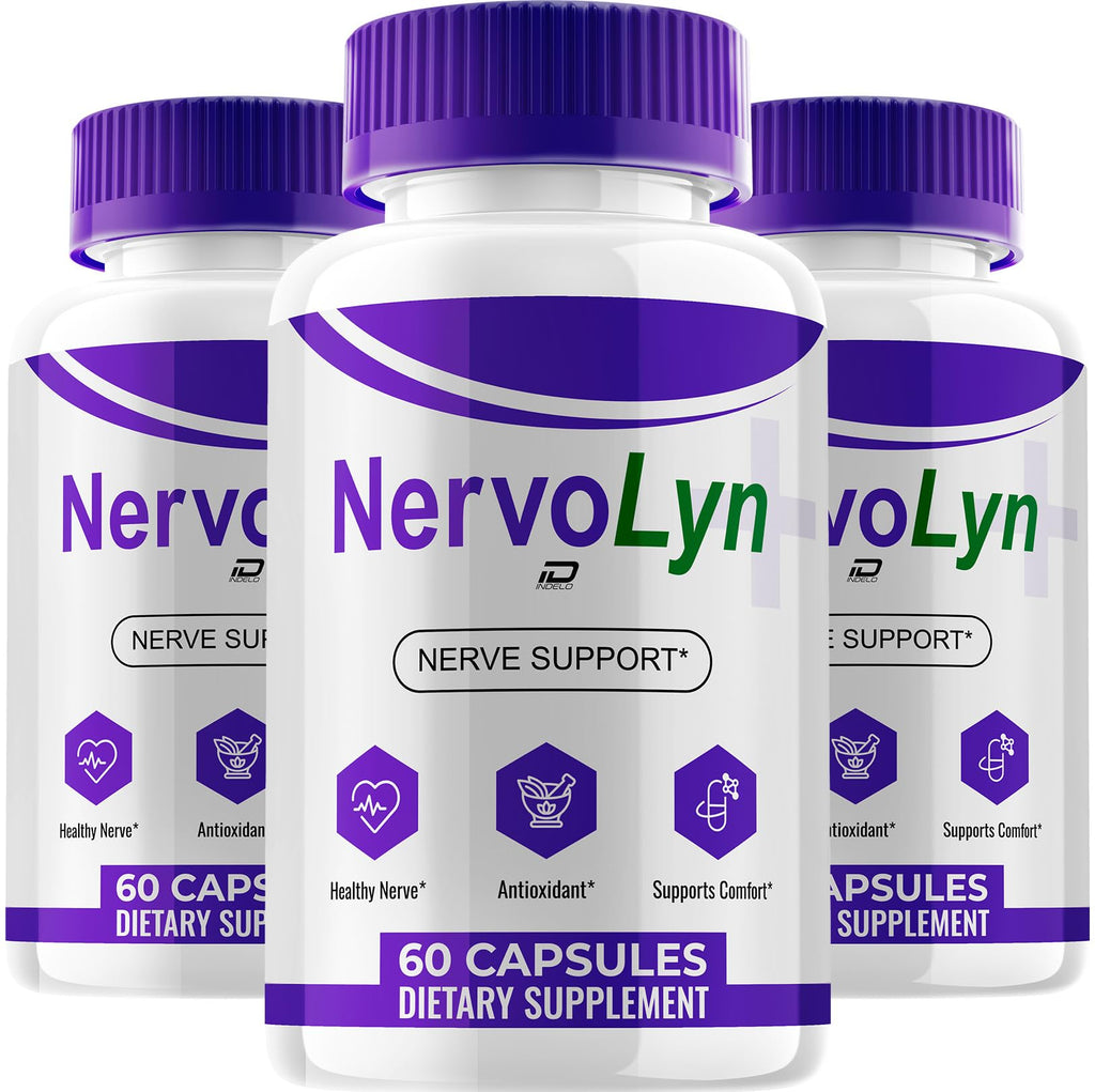 Nervo Lyn Capsules – Nervolyn Advanced Supplement Natural Blend, Reviews (3 Pack - 180 Capsules)