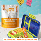 New Primal Snack Mates Chicken & Maple Mini Meat Sticks, 15 Count