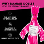 Dammit Doll - Limited Edition - Dammit Cancer Doll - Stress Relief, Gag Gift
