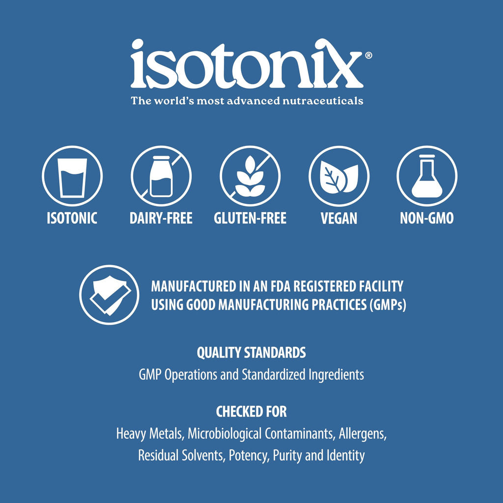 Isotonix Isochrome by Market America – Supports Energy Production & Metabolic Function, with Chromium, Coenzyme Q10, Vitamins & Minerals, Lemon Flavor Powder Supplement, 30 Servings