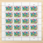 United States Postal Service Celebration Blooms (Sheet of 20) Forever Postage Stamps Scott #5849