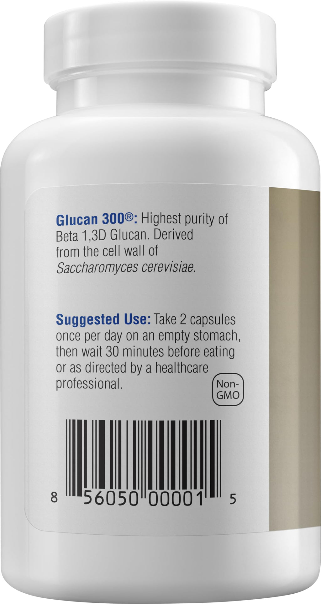 Transfer Point Immune Support Supplement Highly Purified Beta 1,3D Glucan 100 mg per Capsule (b-glucan Fiber) (Pack of 2)