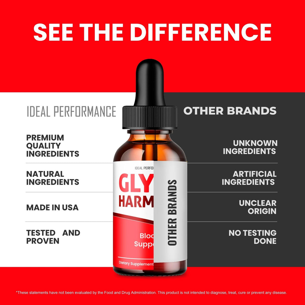 IDEAL PERFORMANCE Glyco Harmony Drops, GlycoHarmony Droppers Reviews (3 Pack)