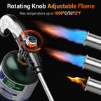 Sondiko Propane Torch Weed Burner, 30" Detachable Weed Torch, Blow Torch