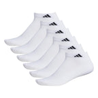 adidas Men's Athletic Cushioned Low Cut Ankle Socks 6 Pairs