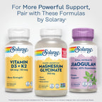 SOLARAY Jiaogulan Root and Rhizome Extract, Gynostemma Pentaphyllum Stress Support and Antioxidants Supplement - Vegan, Lab Verified, 30 Servings, 60 VegCaps