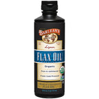 Barlean's Organic Lignan Omega 3 Flaxseed Oil Liquid Supplement for Men and Women, Cold Press Flax Seeds, 7230mg ALA Fatty Acid, Vegan and Gluten Free, 16 oz