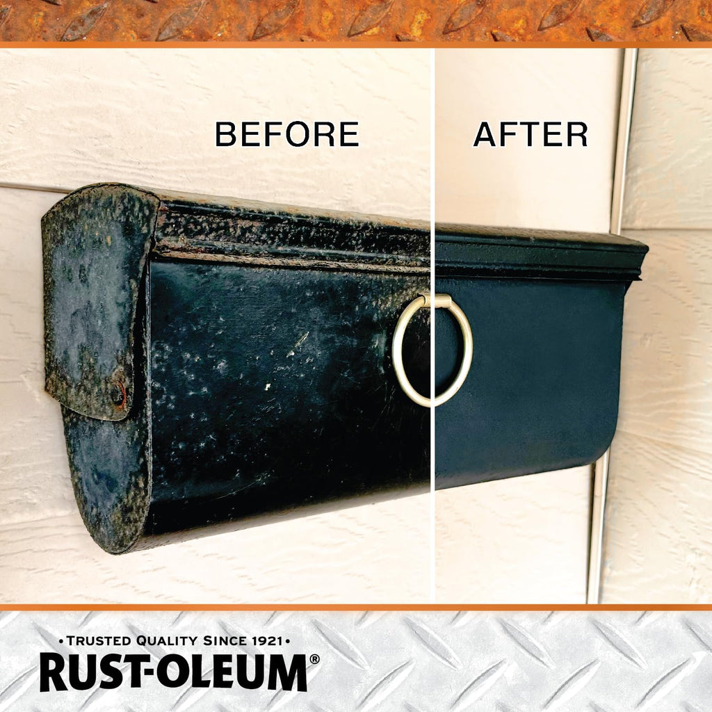 Rust-Oleum 215215-6PK Stops Rust Rust Reformer Spray, 10.25 oz, Black, 6 Pack