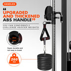 HPYGN Exercise Handles, Replacement Fitness Equipment for Pilates,Yoga,Strength Trainer, Heavy Duty Comfortable Cable Handle Compatible With High Bearing Capacity Pulley Handles, Pull Down Home Gym