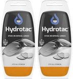 Hydrotac OPTX 20/20 Stick On Magnification Reusable Bifocal Lenses - +2.50 Diopter (Pack of 2)