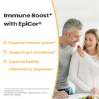 Vitamin World EpiCor 500 mg, Immune Health Support, Gluten Free, Vegetarian, 60 Capsules