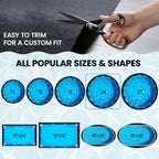 Poolvio 24-Foot Round Above Ground Pool Liner Pad, Geotextile Under Padding, Extends Liner Life, Puncture & Weed Barrier