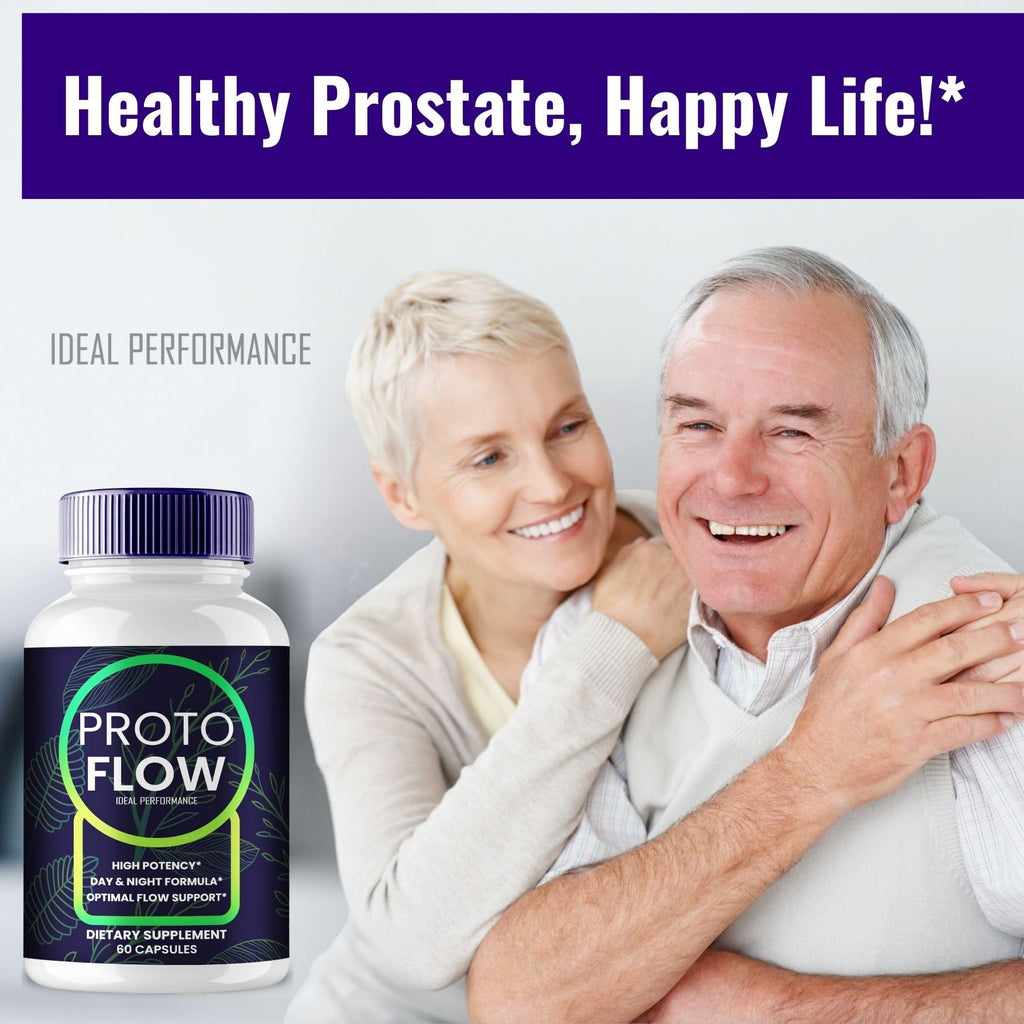 Proto Flow for Prostate Capsules, ProtoFlow Supplement Prostate Support Pills - Maximum Strength, ProtoFlow Advanced All Natural Formula, Proto Flow Prostate Health Men Pills Reviews (2 Pack)