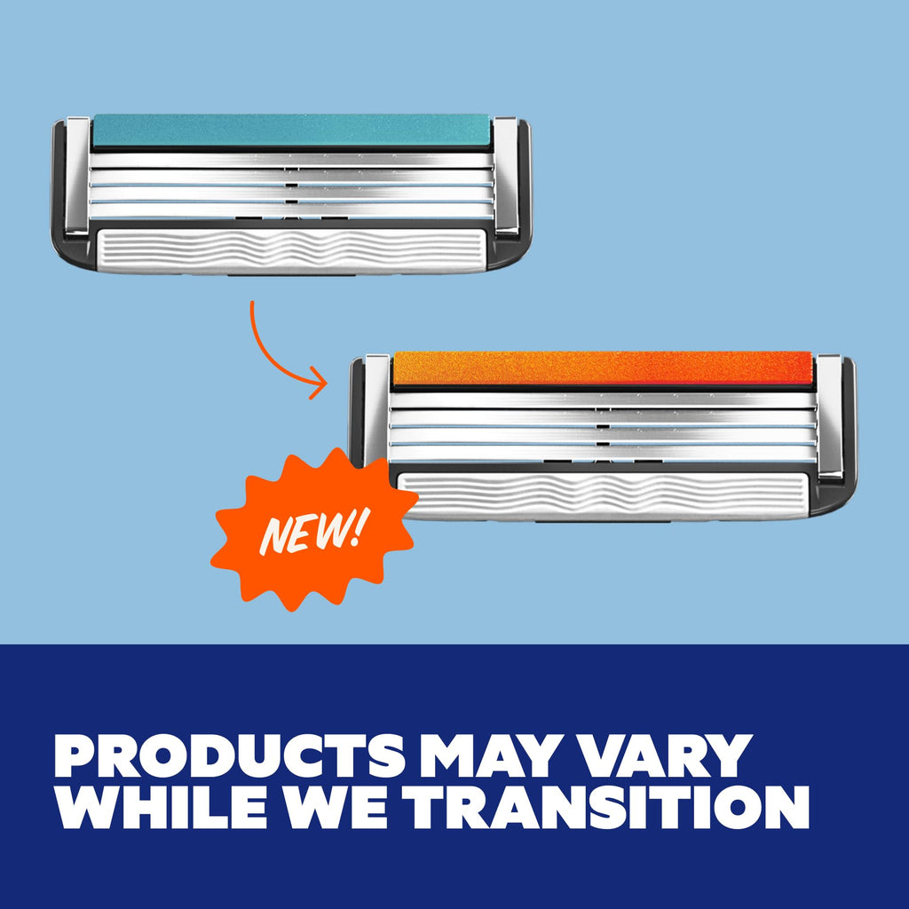 Dollar Shave Club - 4 Blade Razor Refills (8 Pack) - Razors for Men