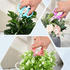 16Pcs Floral Scissors Garden Flower Scissors Shears for Cutting Fresh Flower Floral Cutters Garden Shears for Gardening Flowers Arrangement, Trimming Plants, Stainless Steel